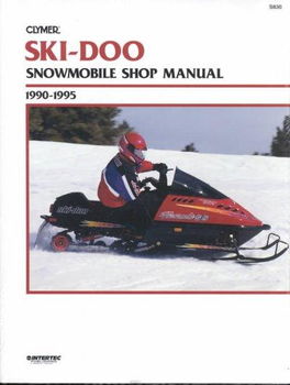 Clymer Ski-Doo Snowmobile Shop Manual 1990-1995clymer 