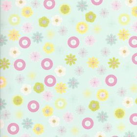 Scrapbooking Paper - Garden Party Spiral Floral Case Pack 25