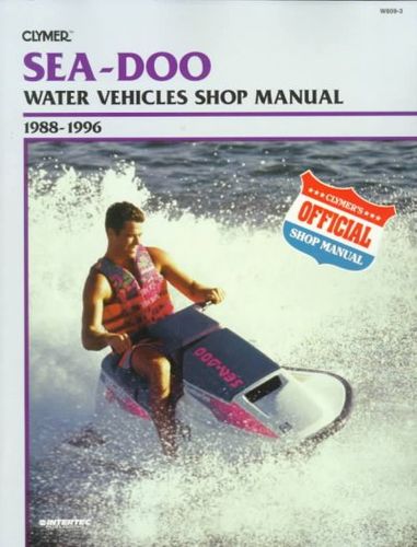 Sea-Doo Water Vehicles Shop Manual 1988-1996sea 