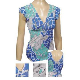 Ladies Fashion V-Neck Top Case Pack 6ladies 