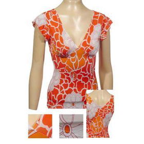 Ladies Fashion V-Neck Top Case Pack 6ladies 