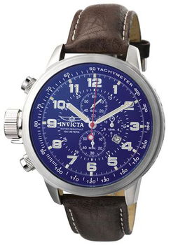 Men's Force Brown Leather Stainless Steelmen 