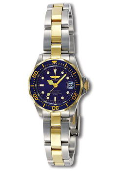 Women's Pro Diver Blue Dial Two Tone Stainless Steelwomen 