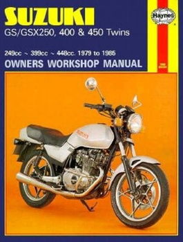 Suzuki Gs-gsx 250, 400 and 450 Twins Owners Workshop Manual, M736suzuki 