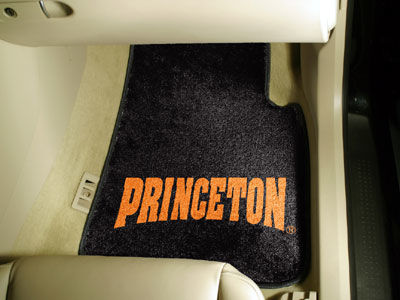 Princeton University 2-piece Carpeted Car Mats 18""x27""princeton 
