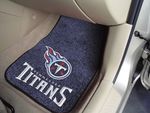 National Football League Tennessee Titans 2-piece Carpeted Car Mats 18""x27""