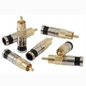 RG6/6Q Compression RCA Connectcompression 