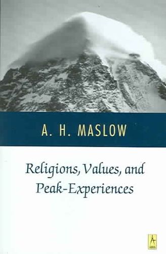 Religions, Values, and Peak Experiencesreligions 