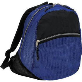 Free Flow MESH Backpack - Royal Blue or Black Case Pack 96flow 