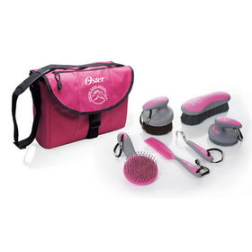 Pink 7 Piece Grooming Kit