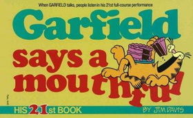 Garfield Says a Mouthfulgarfield 