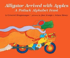 Alligator Arrived With Applesalligator 