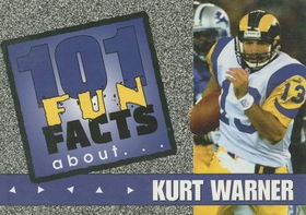 101 Fun Facts About Kurt Warnerfun 