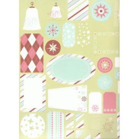 Scrapbooking Tag Sheets - Dazzle Case Pack 24