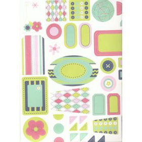Scrapbooking Tag Sheets - All Stiched Up Case Pack 24scrapbooking 