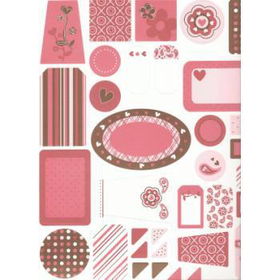 Scrapbooking Tag Sheets - Smitten Case Pack 24