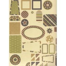 Scrapbooking Tag Sheets - Rugged Case Pack 24