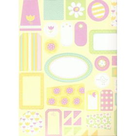 Scrapbooking Tag Sheets - Blossom Case Pack 24