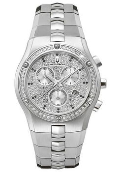 Men's Lucerne Diamond Chronograph Stainless Steelmen 