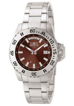 Men's Invicta II Brown Dial Stainless Steelmen 