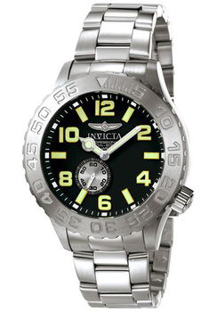 Men's Pro Diver Black Dial Stainless Steelmen 