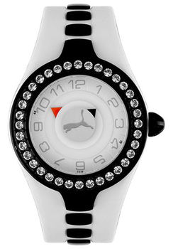 Women's Posh Crystal White Rubberwomen 