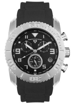 Men's Commander Chronograph Black Rubbermen 