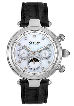 Women's Automatic Diamond Black Patent Leatherwomen 