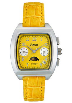 Women's Automatic Yellow Leatherwomen 