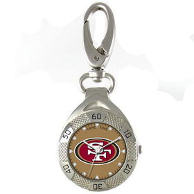 SAN FRANCISCO 49ERS CLIP ON WATCHsan 