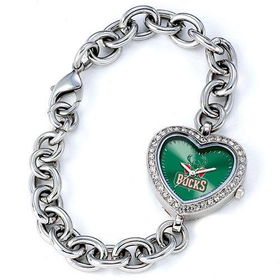 MILWAUKEE BUCKS HEART WATCHmilwaukee 