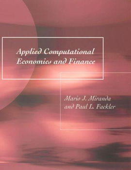 Applied Computational Economics and Financeapplied 