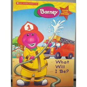 Scholastic-Barney -What Will I Be? Color/Act.Book Case Pack 36scholastic 