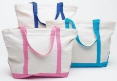 Taylor Lane CANVAS TOTE Choose Color: Blue