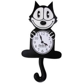 Felix Animated Clock With Moving Eyes & Tail Case Pack 12