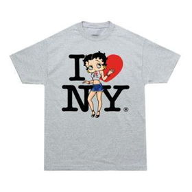 Betty "I Love New York" Junior Top - Gray Case Pack 6betty 
