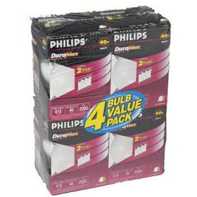 40 Watt Vanity Light Bulbs 4Pk Case Pack 45watt 