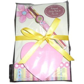 Daisy Dazzle Notepad Sticky Note Pen Stationery Se Case Pack 6daisy 