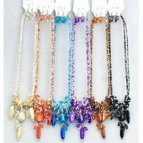 Acryl Multi Bead Necklace Set Case Pack 24