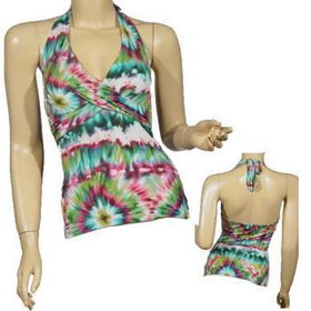 Ladies Fashion Sleeveless Twisted Halter Top Case Pack 6ladies 