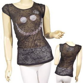 Ladies Fashion Cap Sleeved Top Case Pack 6ladies 