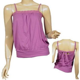 Ladies Fashion Sleeveless Spaghetti Strap Top Case Pack 6ladies 