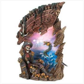 Haunted Pirate Treasure - Lamp Case Pack 1haunted 