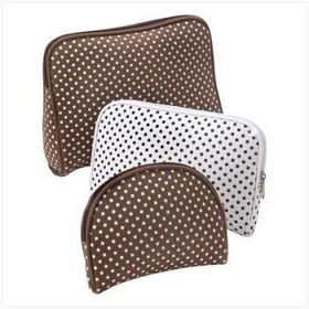 Cocoa Dots Travel Bag Trio Case Pack 1