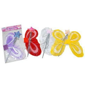 2-Tone Angel Wings With Wand Case Pack 72tone 
