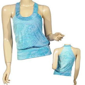 Ladies Fashion Oval Neck Sleeveless Top Case Pack 6ladies 