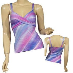 Ladies Fashion V-Neck Spaghetti Strap Top Case Pack 6ladies 