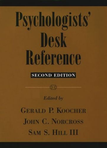 Psychologists' Desk Referencepsychologists 