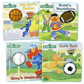 Sesame Street Board Books, 4 Assorted Case Pack 384sesame 
