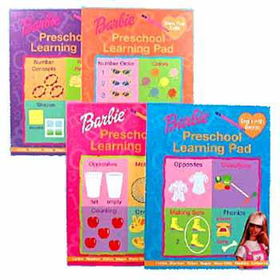 Barbie 48-Page Preschool Learning Pad Case Pack 672barbie 